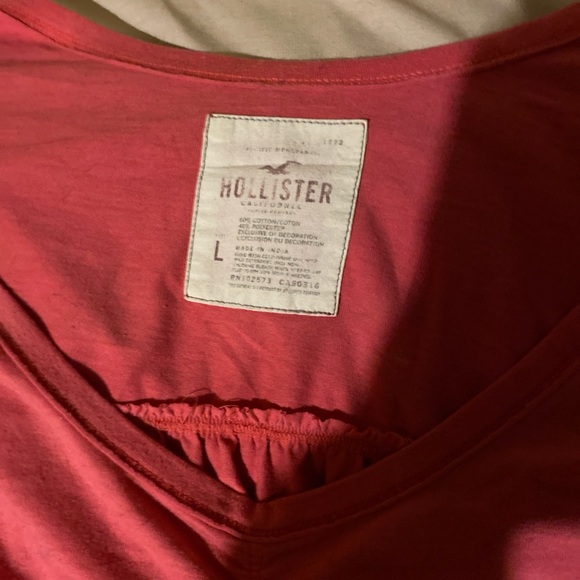 Pink Hollister Embroidered Top - Picture 2 of 2